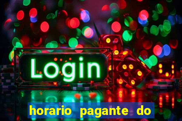 horario pagante do coelho fortune